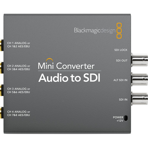 Blackmagic Mini Converter Audio to SDI - Imagen 2