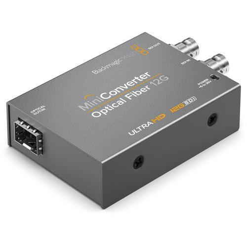 Blackmagic Mini Converter Optical Fiber 12G - Imagen 2