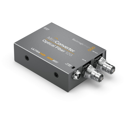 Blackmagic Mini Converter Optical Fiber 12G - Imagen 3