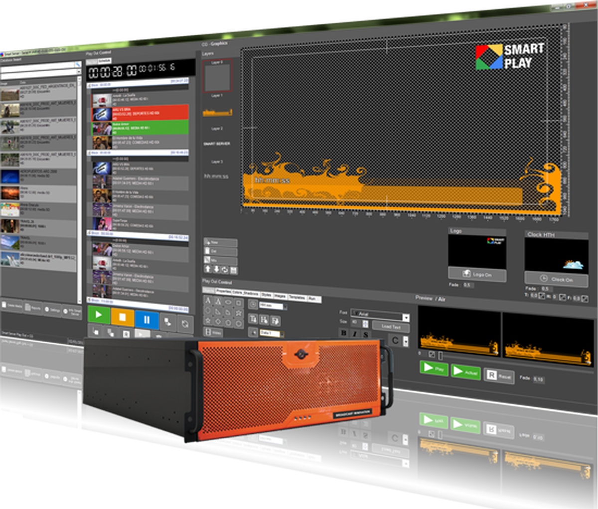 Media 5 Servidor de Video SMART PLAY HD