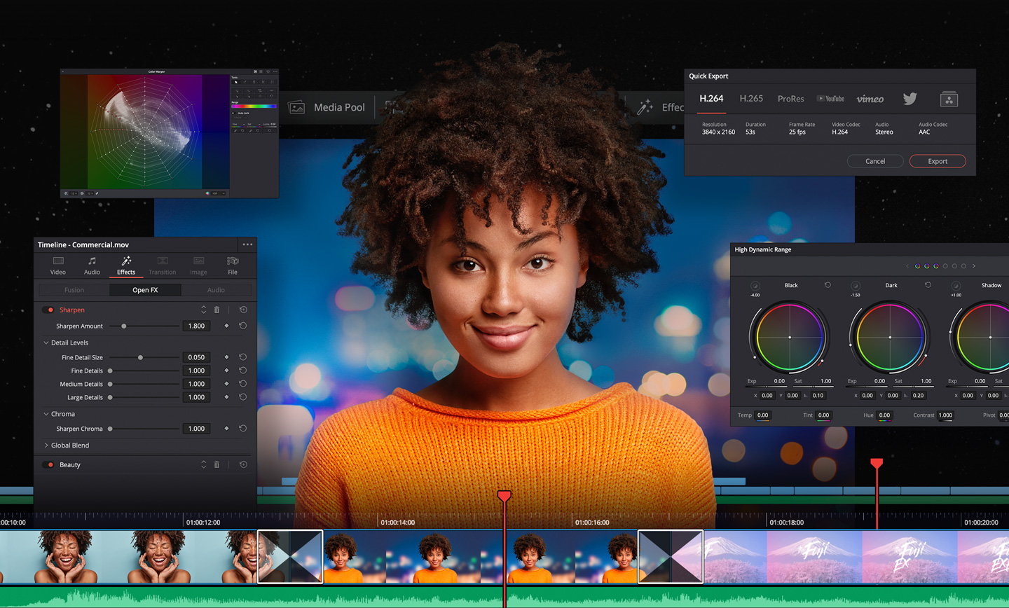 Blackmagic DaVinci Resolve 19 (Software) - Imagen 3