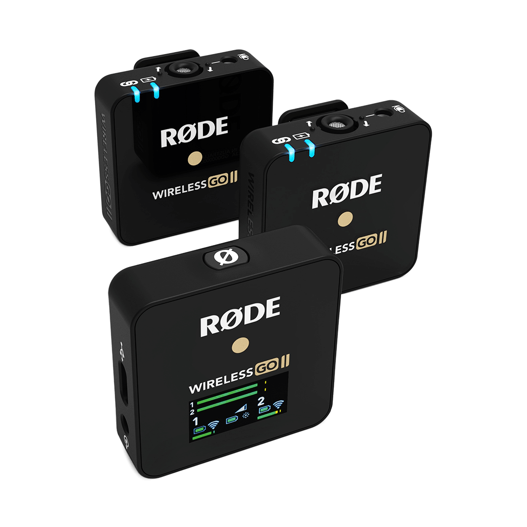 RODE Sistema de Micrófono Inalámbrico: Wireless GO II