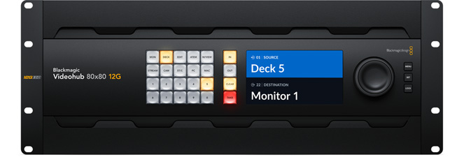 Blackmagic VideoHub 80x80 12G