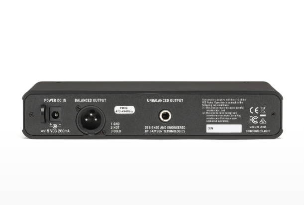 Samson C88XHQ7E Sistema Inalambrico - Imagen 4