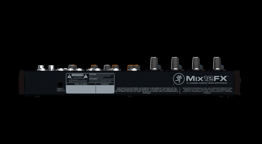 Mackie MIX12FX Consola de Audio - Imagen 3